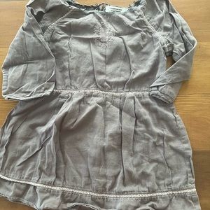 Comptoir de Cotonniers Dress size L young girl color grey
